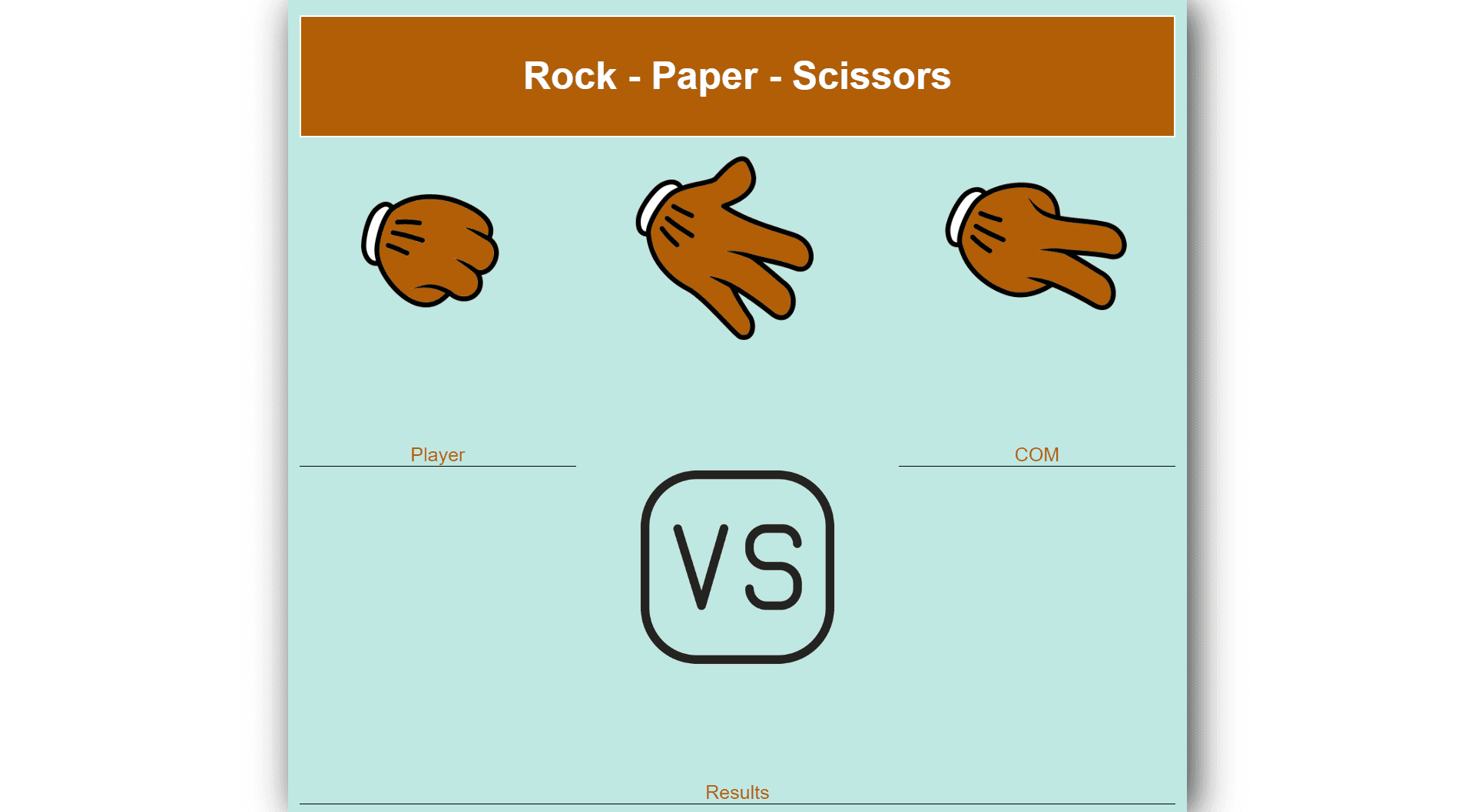 Rock Paper Scissors